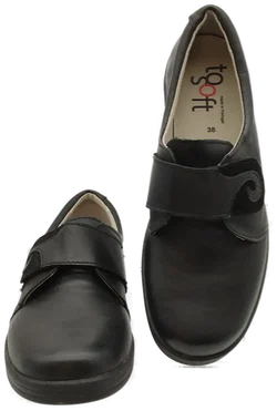 Orthopädische Halbschuhe Leder Gr. 38 | Schonender Komfort - Bild 1