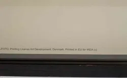 Vintage IKEA Bild mit 5 Leonardo-da-Vinci Faksimiles, 105×40 cm - Bild 3