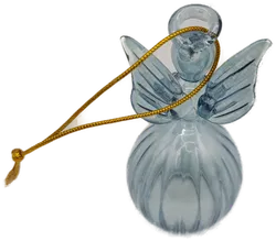 2 Retro Glas-Engel (Weihnachtsbaumschmuck) - Bild 5