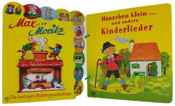 Hänschen klein......Kinderlieder + Max & Moritz, Otto Moravec Verlag - 2 Kinderbücher - Bild 1