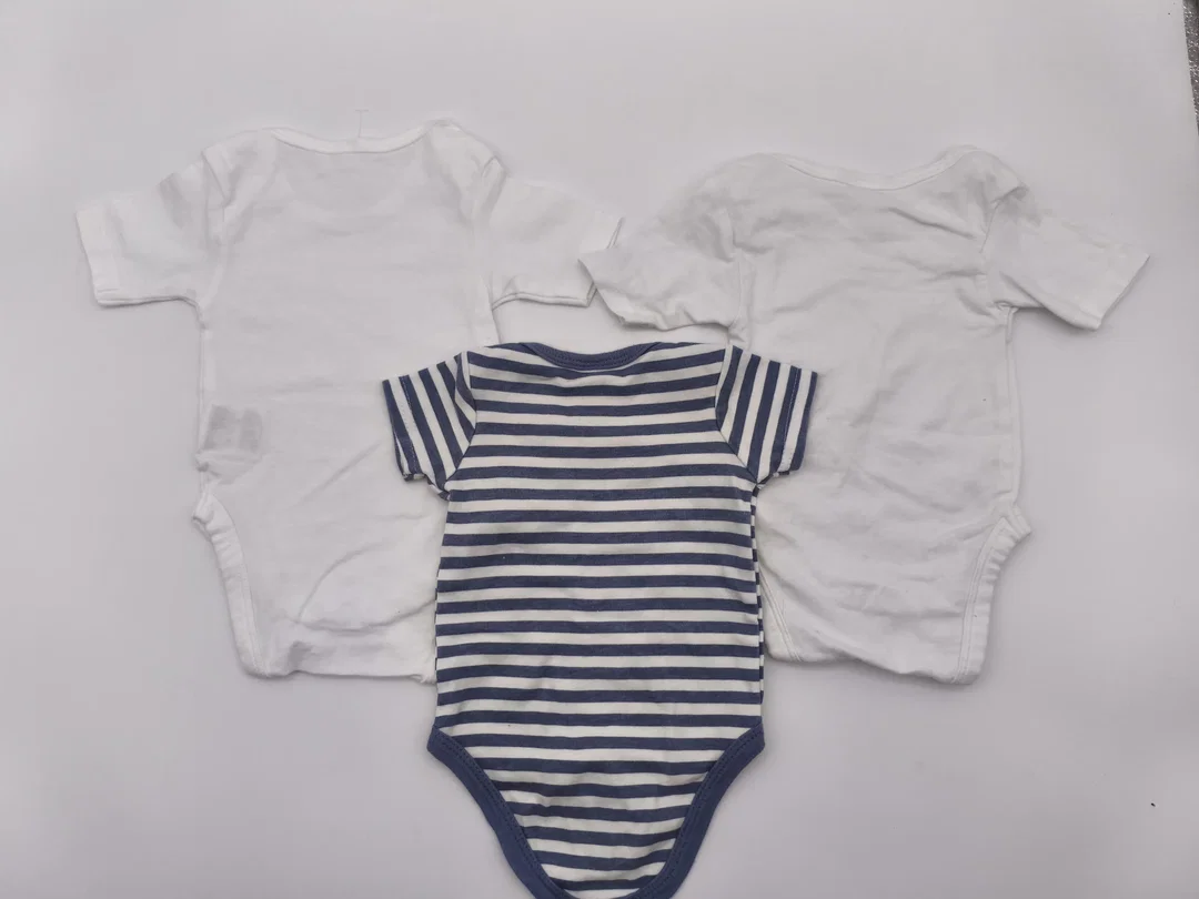 3er Set Body, Kurzarm, Baby, Gr. 50/56 – Bild 2