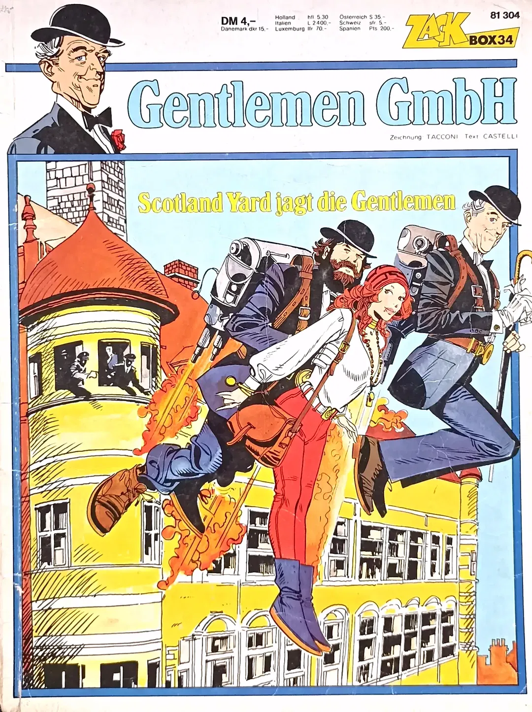 Zack Box Gentlemen GmbH - Scotland Yard jagt die Gentlemen Band 34 - Bild 1