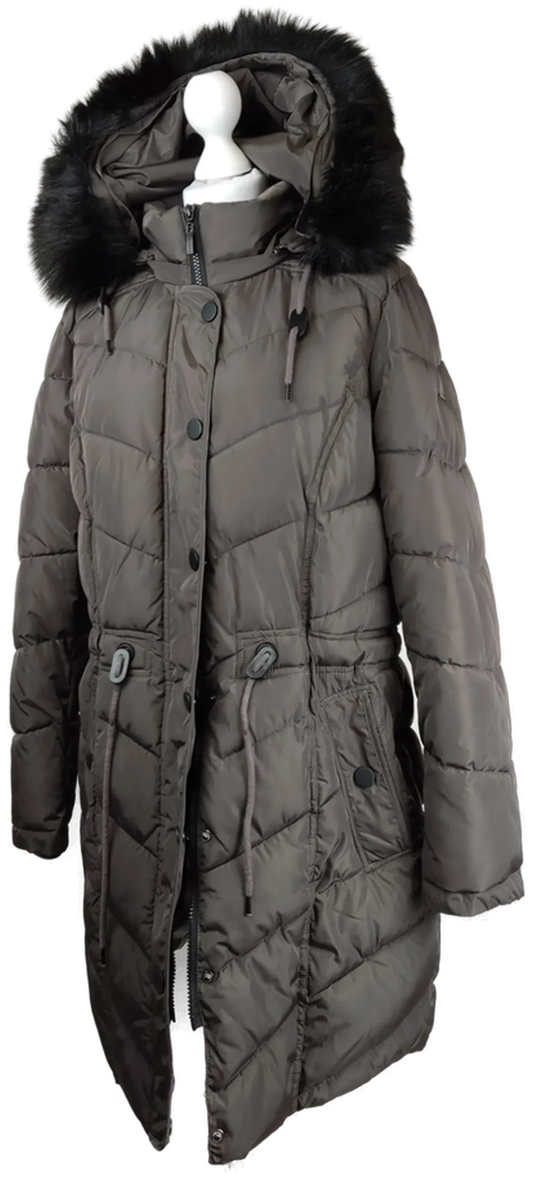 Damen Winterjacke GINA LAURA Polyester Gr. L | Kuschelig Warm – Bild 4