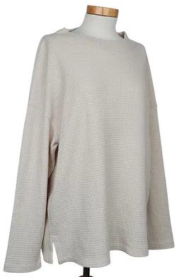 TOM TAILOR Damen Pullover, beige - Gr. XXL  - Bild 2