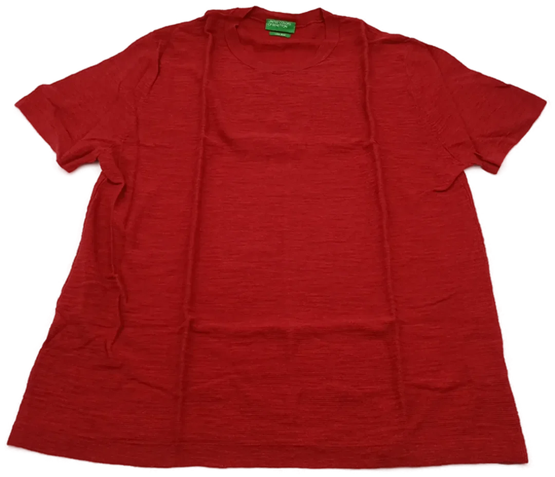 United Colors of Benetton Kindershirt rot Gr. L/G - Bild 1