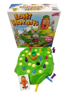 Lotti Karotti - Das total verdrehte Hasenrennen - Gesellschaftsspiel - Ravensburger 