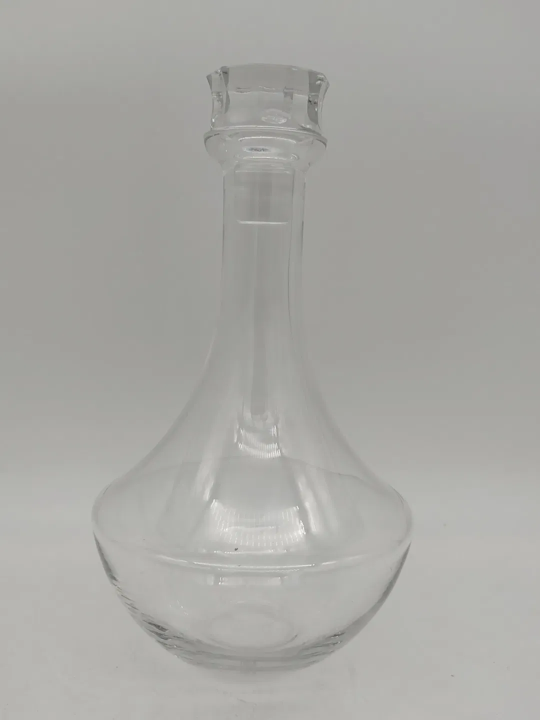 Weinkaraffe aus Glas 25cm hoch - Bild 1