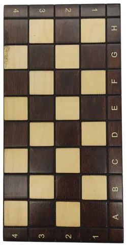  Schachspiel aus Holz klappbar mit Figuren - Bild 4