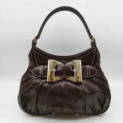GUCCI Handtasche "Queen Hobo"| Leder | braun