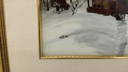 Bild Hinterglasmalerei 