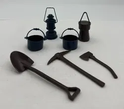 Mattel Vintage Spielzeugset - Familie Sonnenschein Pferdewagen 1977 - Bild 11