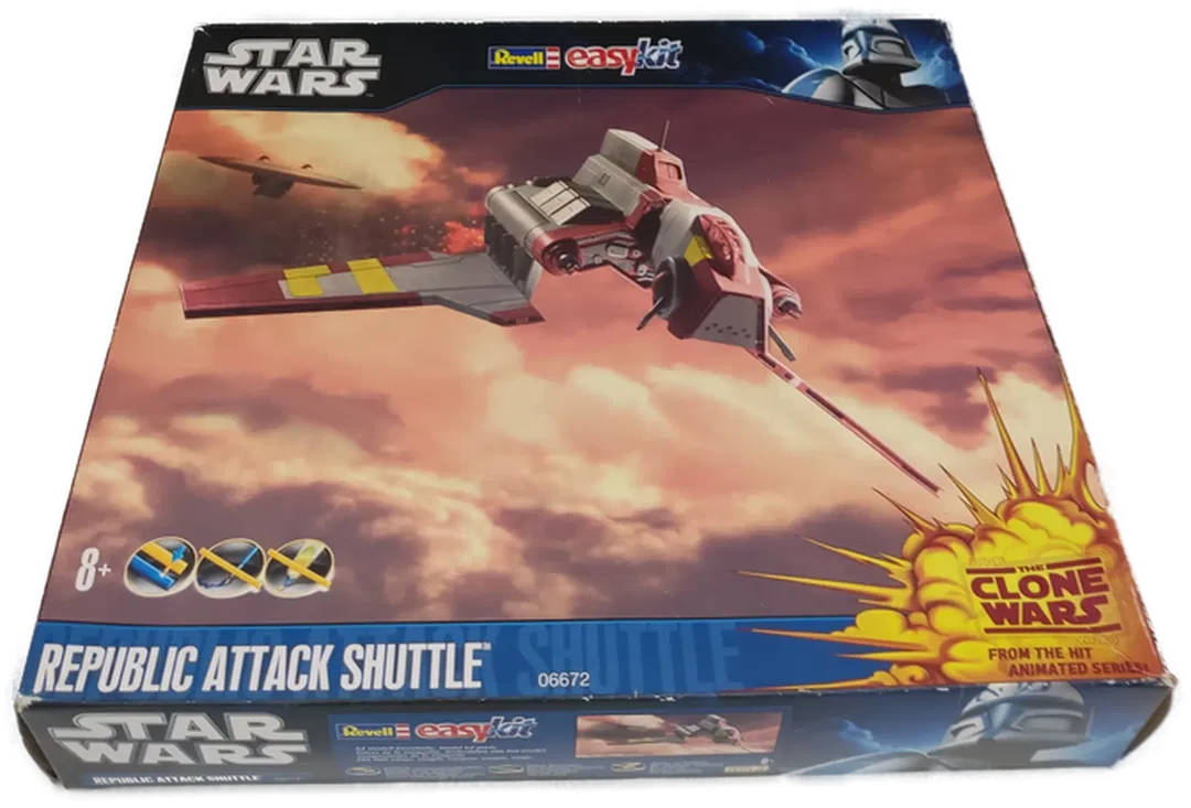 Revell Easy Kit Star Wars Republic Attack Schuttle Modell - Bild 4