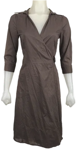 Esprit, Wickelkleid Damen, Gr. 34 - Bild 3