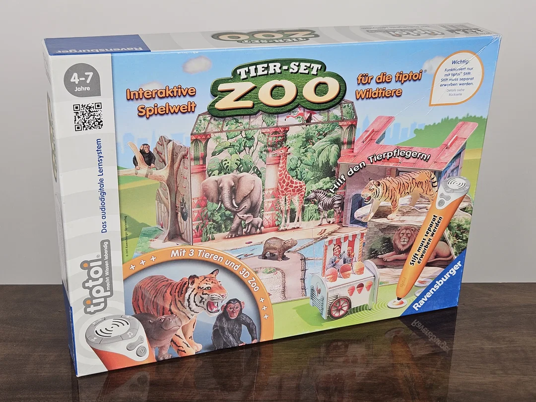 tiptoi®Tier-Set Zoo - Gesellschaftsspiel - Ravensburger  - Bild 1