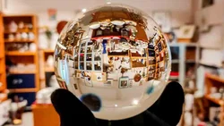 Rollei Lensball 90 mm Glaskugel für kreative Fotografie mit Originalverpackung – Vorschau 4
