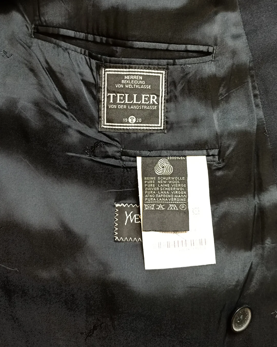 Yves Saint Laurent Herrenblazer schwarz Gr. XL – Bild 4