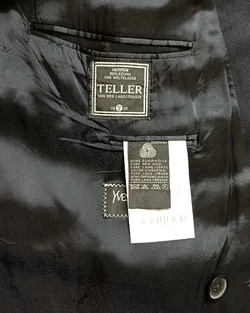 Yves Saint Laurent Herrenblazer schwarz Gr. XL – Vorschau 4