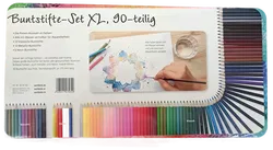 Aquarell-Buntstifte-Set XL, 90-teilig (OVP) - Bild 3