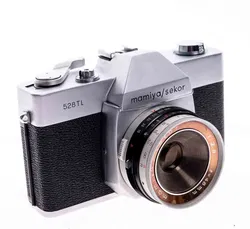 Vintage MAMIYA / SEKOR 528TL Analoge Kleinbild 135-Spiegelreflexkamera 24 x 36 mm - Bild 1