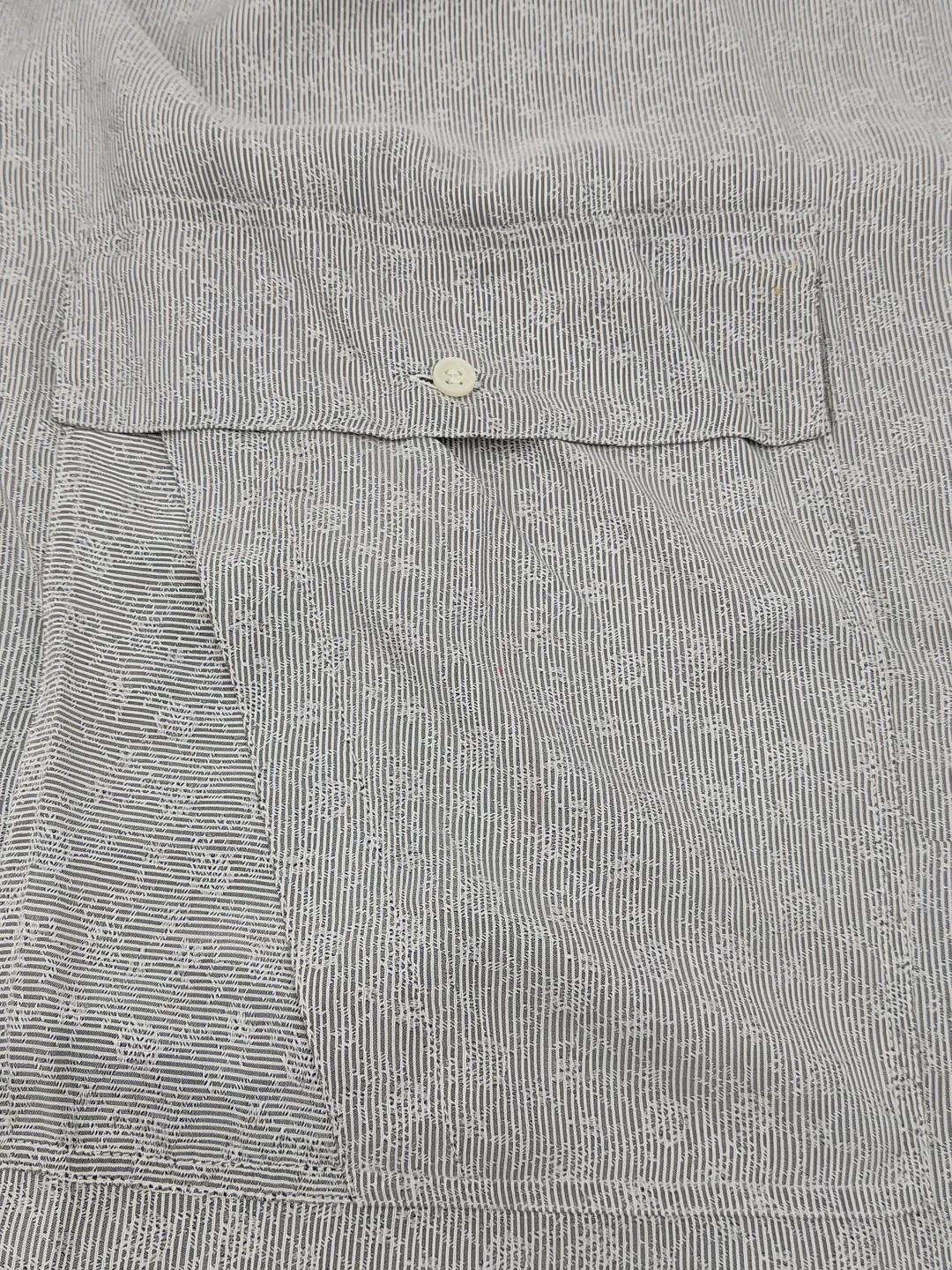 Versace Herren Hemd grau Gr. 52 Vintage – Bild 3