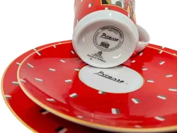Picasso Porzellan-Set „Pierrot et Arlequin“ – Tasse mit Teller – Vorschau 2