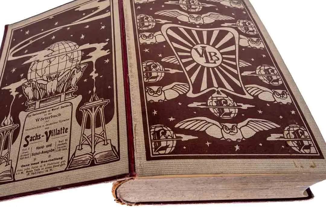 Buch Muret Sanders Enzyklopädisches Wörterbuch Erster Teil Englisch-Deutsch 1904  – Bild 4