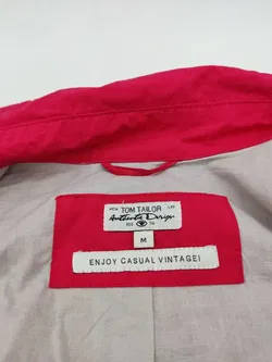 Tom Tailor Damen Trenchcoat rot Gr. M - Bild 3