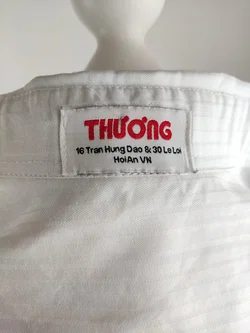 Hemd Thuong Gestreift M | Eleganter Begleiter – Vorschau 4