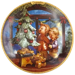 Sammelteller „Kindheitsfreuden der Jahreszeiten“ von M.I. Hummel - Dezember (Teller A 1274) – Vorschau 1