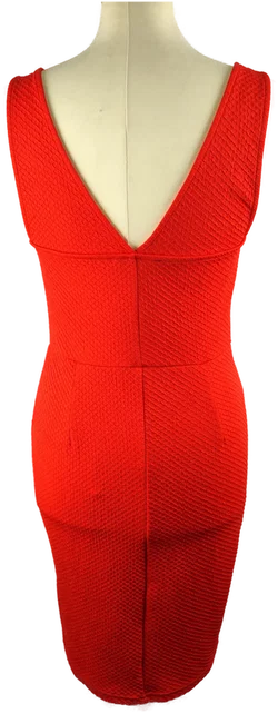 Minikleid AMISU Gr.38 Sommer Unifarben | Party-Ikone - Bild 2