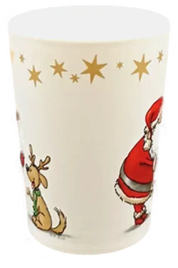 Home & Deco Weihnachtstasse gemustert - Bild 2