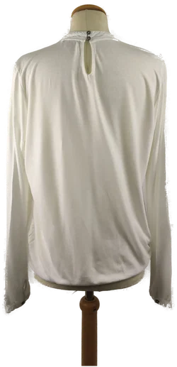 Bluse S.Oliver Unifarben Gr. 38 Mischfaser | Frühlingsliebling - Bild 3