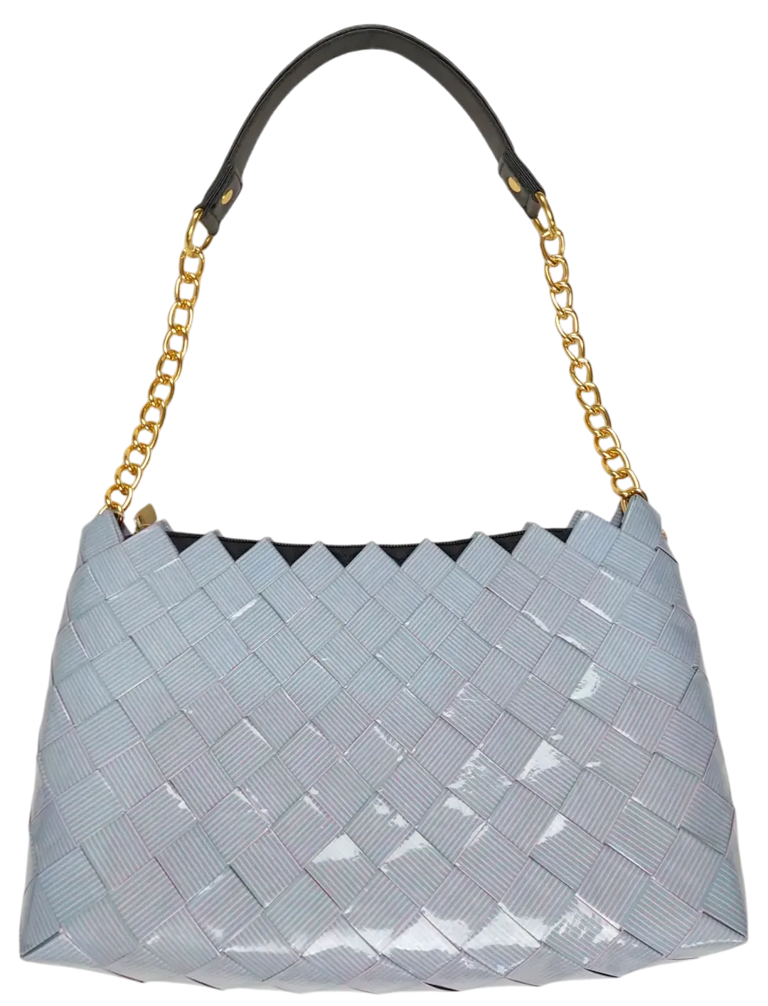 Rebagz Upcycling Damen Tasche, grau  - Bild 1