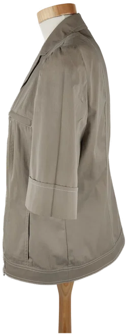 Gerry Weber Bluse Kurzarm Oliv | Frühlings-Favorit - Bild 3