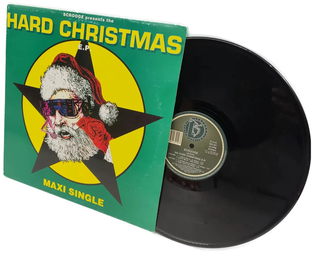 Vinyl Maxi Single Scrooge - Hard Christmas - Bild 1