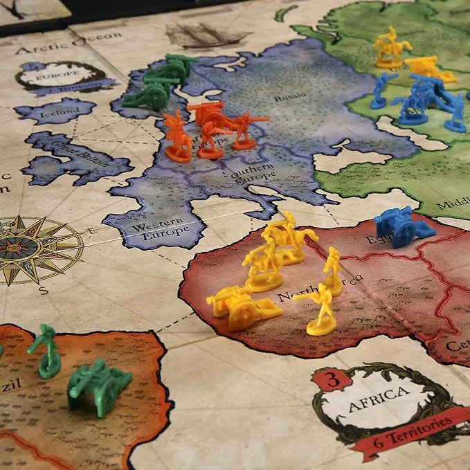 Risiko – Das große Strategiespiel | Klassiker von Hasbro Gaming | Komplett & gepflegt | ab 10 Jahren – Bild 3