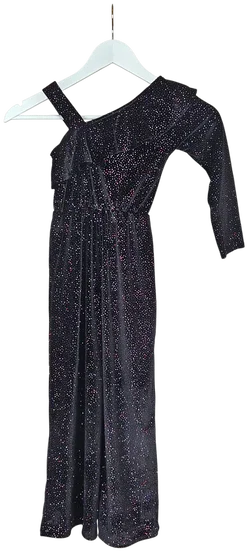 ZARA Kinder Jumpsuit, schwarz - Gr. 122 – Vorschau 2