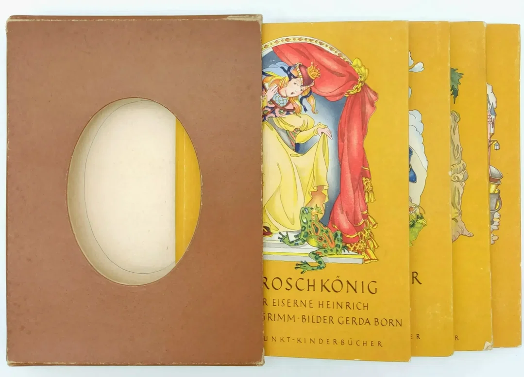 VINTAGE - Vier Märchen nach Brüder Grimm - Siebenpunkt-Kinderbücher – Bild 2