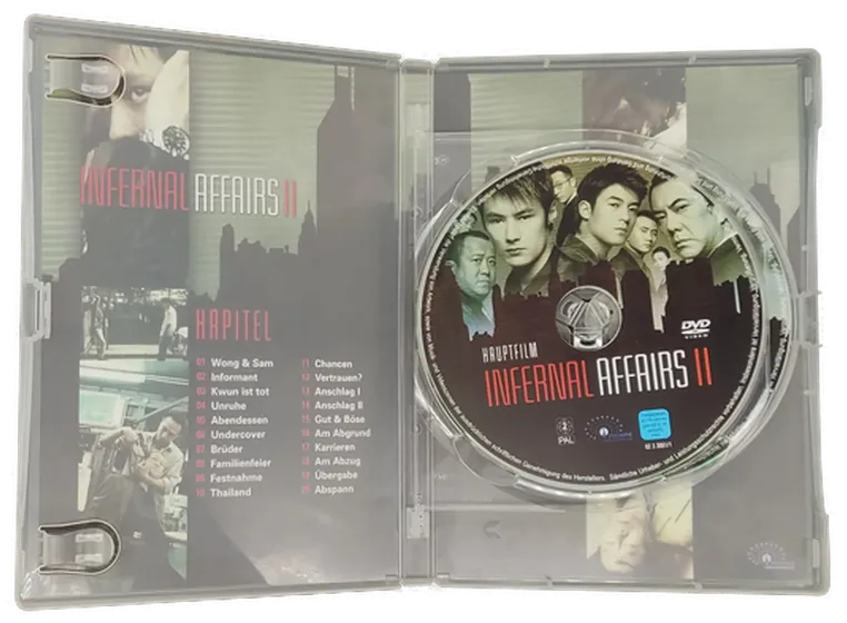 DVD 2 Disc's "Infernal Affairs" mit Andrew Lau und Alan Mak – Bild 3