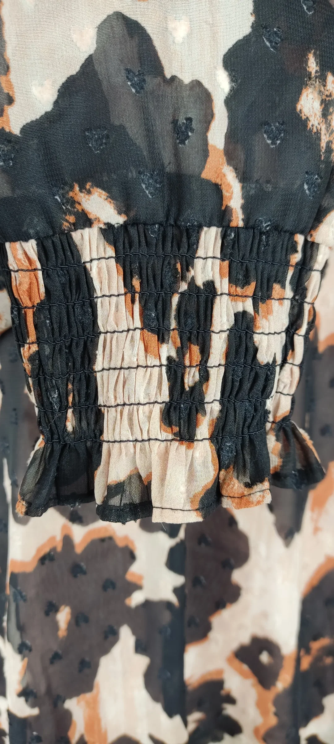 Comma Langarmshirt Animal-Print Gr. 44 | Design-Liebling – Bild 7