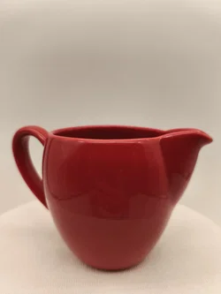 Vista Alegre, Milchkännchen, Keramik rot - Bild 1