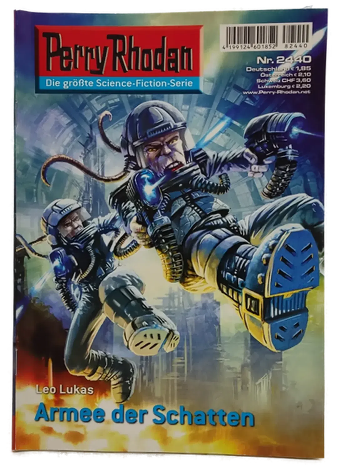 Romanheft Perry Rhodan Armee der Schatten Erstauflage Nr.2440 - Bild 2