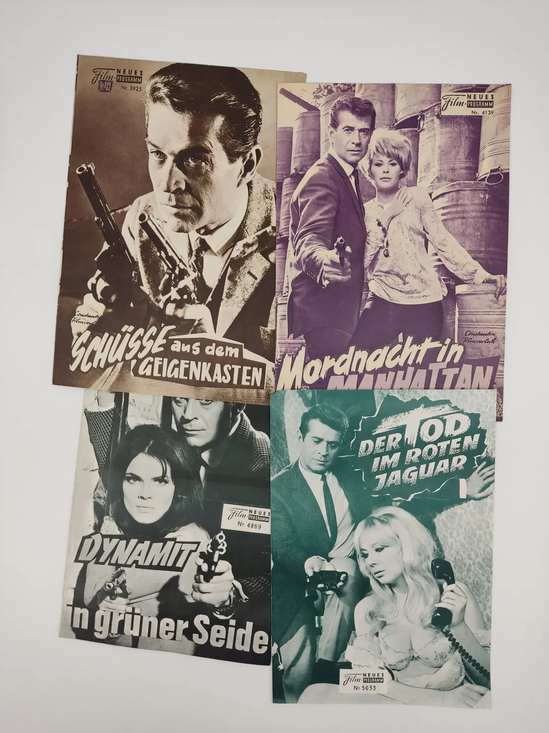 21x Vintage Filmprogramme Deutscher Film - 1960er - Bild 2