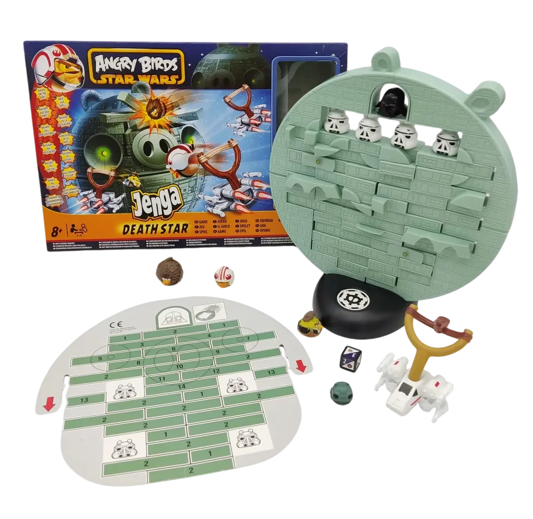 ANGRY BIRDS Star Wars - Jenga Death Star - HASBRO - Bild 4