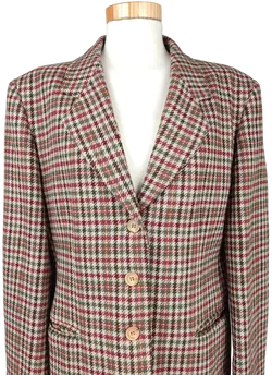 Vintage Damen Blazer, braun - Gr. D L/40 - Bild 3