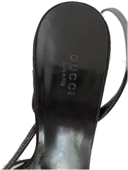 GUCCI Schuhe Damen Gr. 39,5 Absatzhöhe 9cm - Bild 3