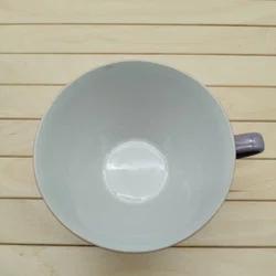 Kaffetasse 2‑tlg. Lilien Porzellan - Daisy, Lila  – Vorschau 3