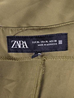 ZARA Damen Jumpsuit, grün - Gr. XL  – Vorschau 6