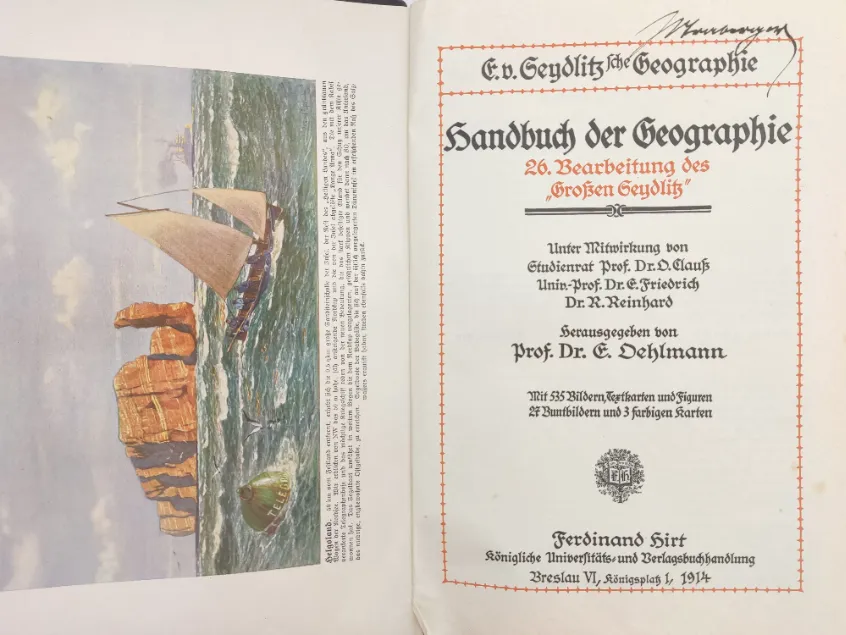 Königliche Universitäts- und Verlagsbuchhandlung "Handbuch der Geographie" – Bild 2