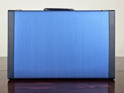 Backgammonkoffer blau/weiß - Gesellschaftsspiel - Bild 5
